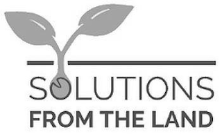 SOLUTIONS FROM THE LAND logo