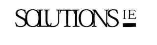 SOLUTIONS IE logo