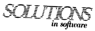 SOLUTIONS IN SOFTWARE logo