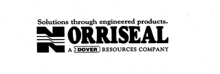 SOLUTIONS THROUGH ENGINEERED PRODUCTS. NORRISEAL A DOVER RESOURCES COMPANY logo