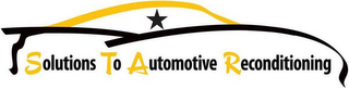 SOLUTIONS TO AUTOMOTIVE RECONDITIONING logo