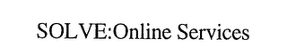 SOLVE:ONLINE SERVICES logo