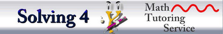 SOLVING 4 Y MATH TUTORING SERVICE logo