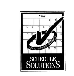 SOLVING YOUR SCHEDULING PROBLEMS SCHEDULE SOLUTIONS