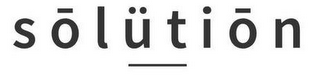 SOLÜTION logo