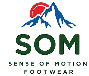 SOM SENSE OF MOTION FOOTWEAR logo