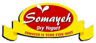 SOMAYEH DRY YOGURT SOMAYEH IS YOUR EVER-HOST logo
