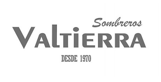 SOMBREROS VALTIERRA DESDE 1970 logo
