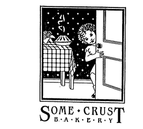 SOME CRUST B A K E R Y logo
