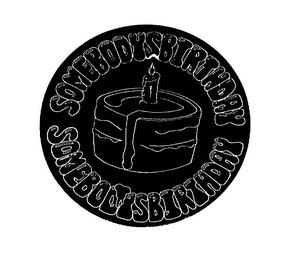 SOMEBODYS BIRTHDAY logo