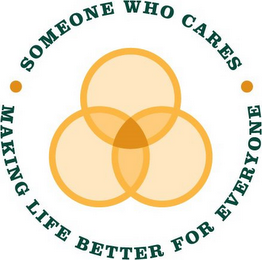 SOMEONE WHO CARES MAKING LIFE BETTER FOR EVERYONE logo