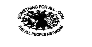 SOMETHING FOR ALL.COM THE ALL PEOPLE NETWORK logo