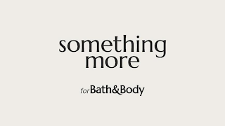 SOMETHING MORE FOR BATH & BODY logo
