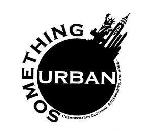 SOMETHING URBAN COSMOPOLITAN CLOTHING, ACCESSORIES, AND MORE... logo