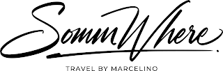 SOMM WHERE TRAVEL BY MARCELINO logo