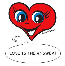 SOMPI-SAMPI LOVE IS THE ANSWER logo