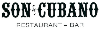 SON CUBANO RESTAURANT - BAR logo