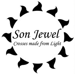 SON JEWEL CROSSES MADE FROM LIGHT logo