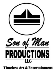 SON OF MAN PRODUCTIONS LLC TIMELESS ART & ENTERTAINMENT logo