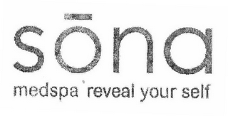 SONA MEDSPA REVEAL YOUR SELF logo