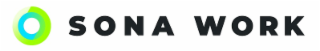 SONA WORK logo