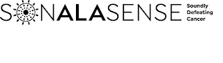 SONALASENSE SOUNDLY DEFEATING CANCER logo