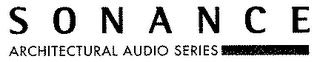 SONANCE ARCHITECTURAL AUDIO SERIES logo