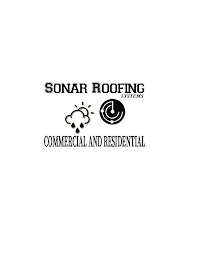 SONAR ROOFING SYSTEMS COMMERCIAL AND RESIDENTIAL logo