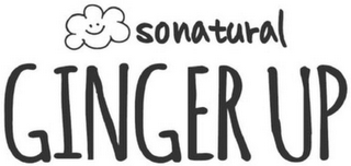 SONATURAL GINGER UP logo