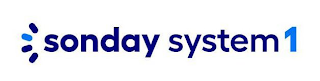SONDAY SYSTEM 1 logo