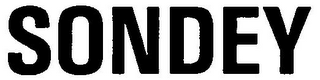 SONDEY logo