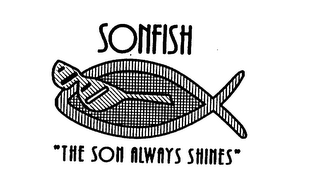 SONFISH "THE SON ALWAYS SHINES" logo