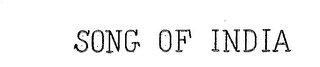 SONG OF INDIA logo