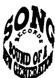 SONG RECORDS SOUND OF A NEW GENERATION logo