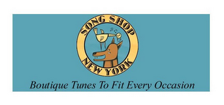 SONG SHOP NEW YORK - BOUTIQUE TUNES TO FIT EVERY OCCASION logo