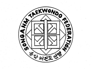SONGAHM TAEKWONDO FEDERATION logo