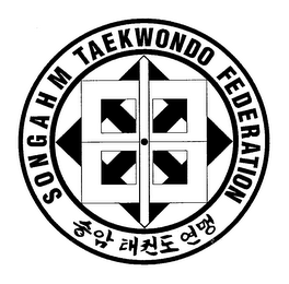SONGAHM TAEKWONDO FEDERATION logo