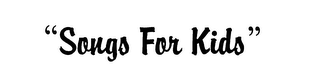 "SONGS FOR KIDS" logo