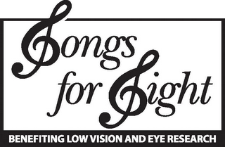 SONGS FOR SIGHT BENEFITING LOW VISION AND EYE RESEARCH logo