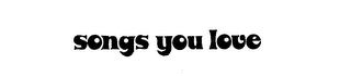 SONGS YOU LOVE logo
