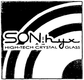 SON.HYX HIGH-TECH CRYSTAL GLASS logo