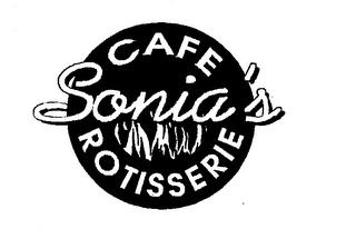 SONIA'S CAFE ROTISSERIE logo