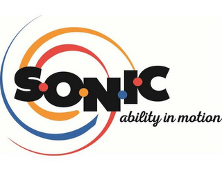 SONIC ABILITY IN MOTION logo