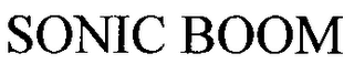 SONIC BOOM logo
