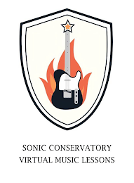 SONIC CONSERVATORY VIRTUAL MUSIC LESSONS logo