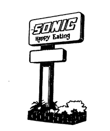 SONIC HAPPY EATING logo
