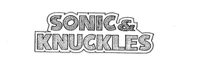 SONIC & KNUCKLES logo