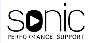SONIC PERFORMANCE SUPPORT logo