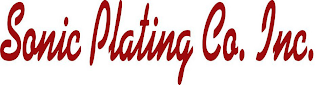 SONIC PLATING CO. INC. logo