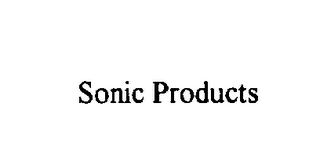 SONIC PRODUCTS logo